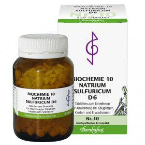 BIOCHEMIE 10 Natrium sulfuricum D 6 Tabletten