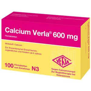 CALCIUM VERLA 600 mg Filmtabletten