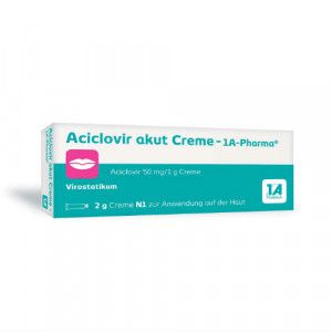 ACICLOVIR akut Creme-1A Pharma