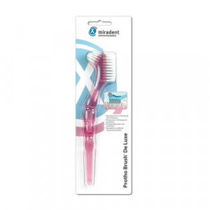 MIRADENT Prothesenbürste Protho Brush pink trans.