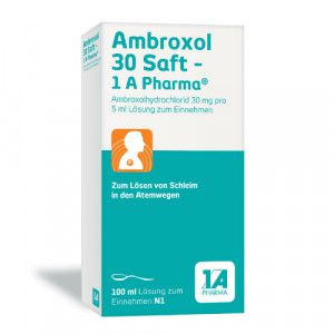 AMBROXOL 30 Saft-1A Pharma