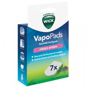 WICK VapoPads 7 Rosmarin Lavendel Pads WBR7