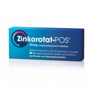 ZINKOROTAT POS magensaftresistente Tabletten