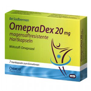 OMEPRADEX 20 mg magensaftresistente Hartkapseln