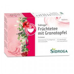 SIDROGA Wellness Früchtetee m.Granatapfel Filterb.