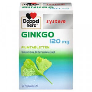 DOPPELHERZ Ginkgo 120 mg system Filmtabletten