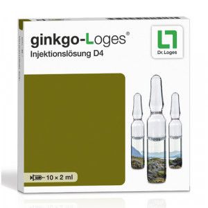 GINKGO-LOGES Injektionslösung D 4 Ampullen