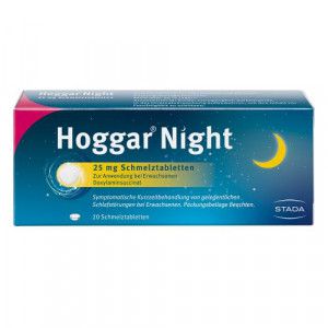 HOGGAR Night 25 mg Schmelztabletten