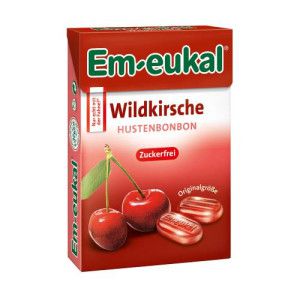 EM-EUKAL Bonbons Wildkirsche zuckerfrei Box