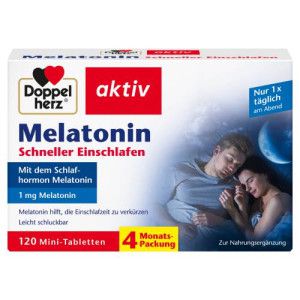 DOPPELHERZ Melatonin Tabletten